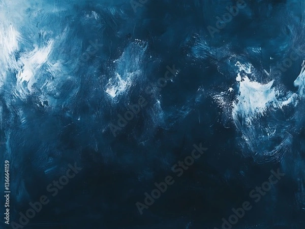 Fototapeta Turbulent Ocean Waters for Aerial View.