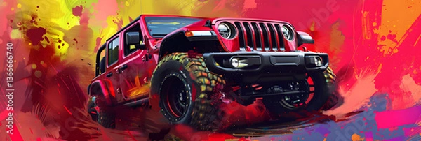 Fototapeta Spectacular Representation of YJ Mods Ideas: Combining Innovation, Speed, and Quality