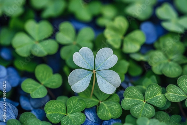 Fototapeta four leaf clover