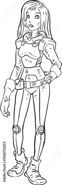 Fototapeta space cadet 