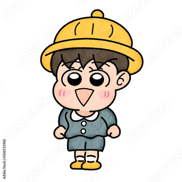 Obraz 幼稚園　男の子　制服