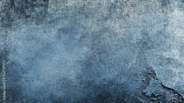 Fototapeta Intriguing Indigo Concrete Texture
