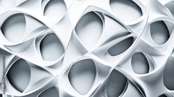 Obraz Abstract Architectural Design - Modern Geometric Structure