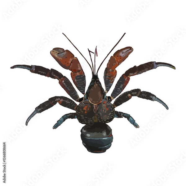 Fototapeta Coconut Crab