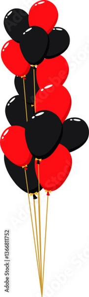 Obraz Black Friday Balloons Decoration