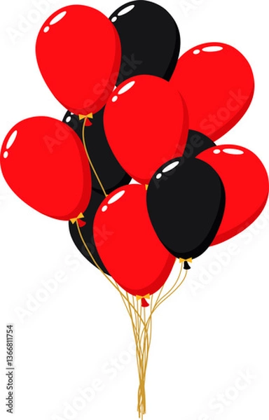 Obraz Black Friday Balloons Decoration