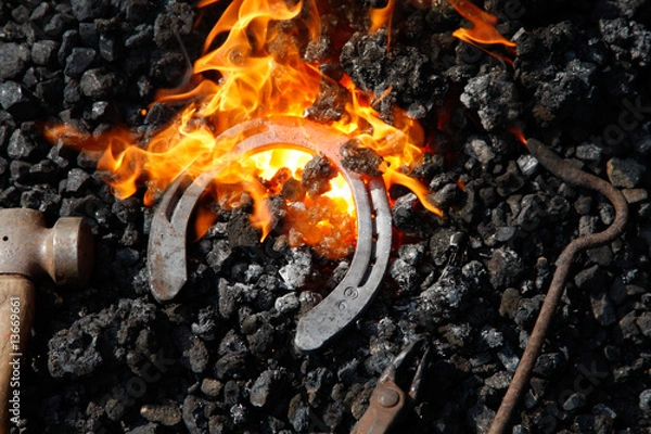 Obraz Schmiedefeuer