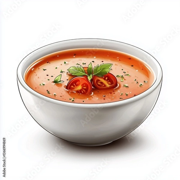 Fototapeta Gazpacho ,Vector