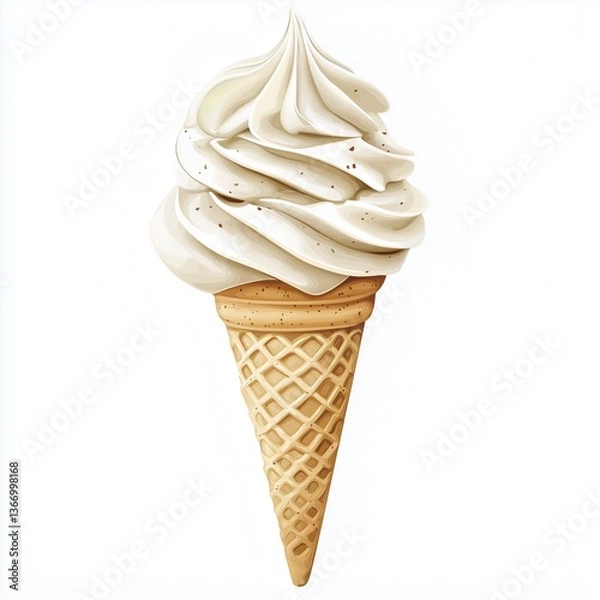 Fototapeta ice cream cone