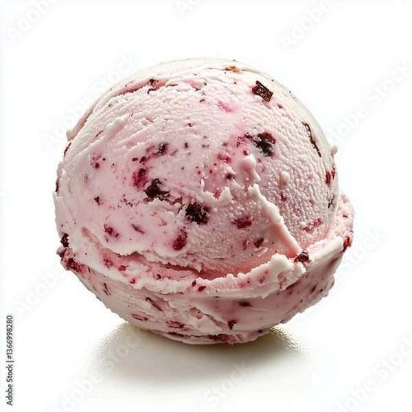 Fototapeta strawberry ice cream