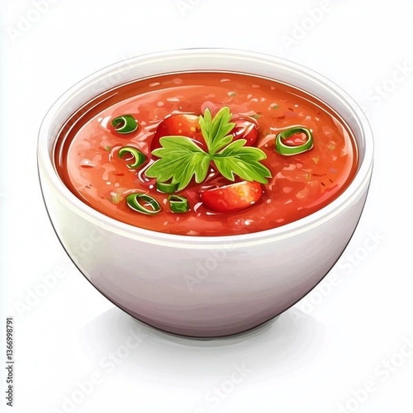 Fototapeta Gazpacho ,Vector