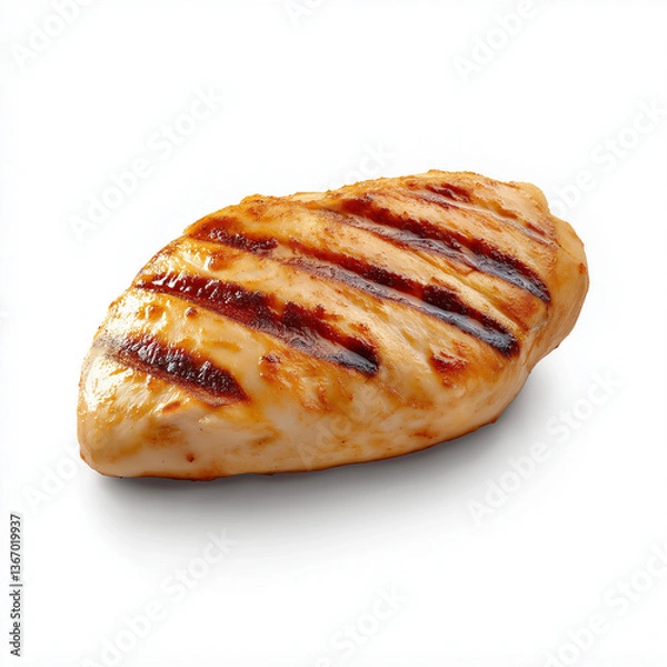 Obraz Grilled Chicken Breast with Grill Marks