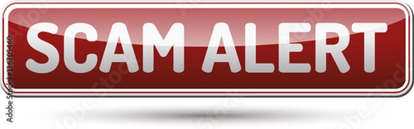 Obraz Scam Alert Button