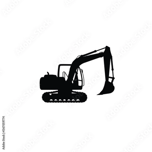 Fototapeta excavator