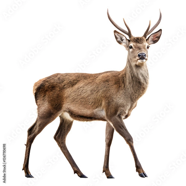 Obraz roe deer isolated on white