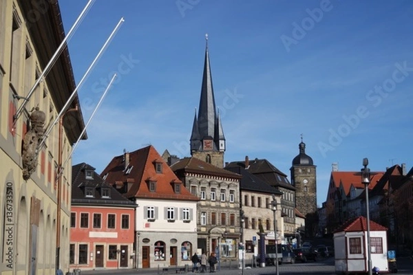 Obraz Lichtenfels Rathausplatz