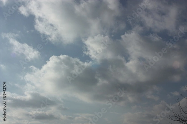 Fototapeta clouds and sky