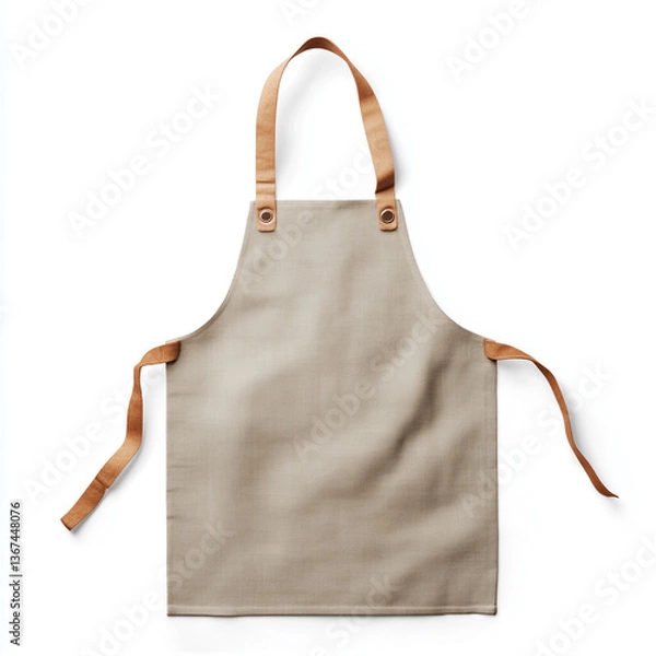 Obraz Beige apron with leather straps