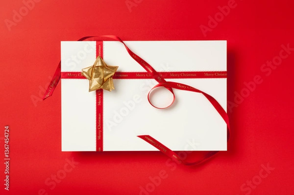 Fototapeta クリスマス＿ギフトボックス_d