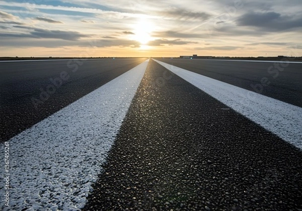 Obraz airport runway