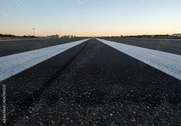 Obraz airport runway