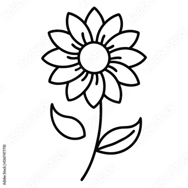 Obraz Flower Illustration Spring Vector