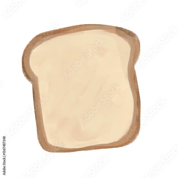 Obraz slice of bread