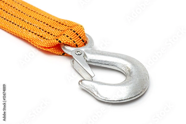 Fototapeta Towing rope hook