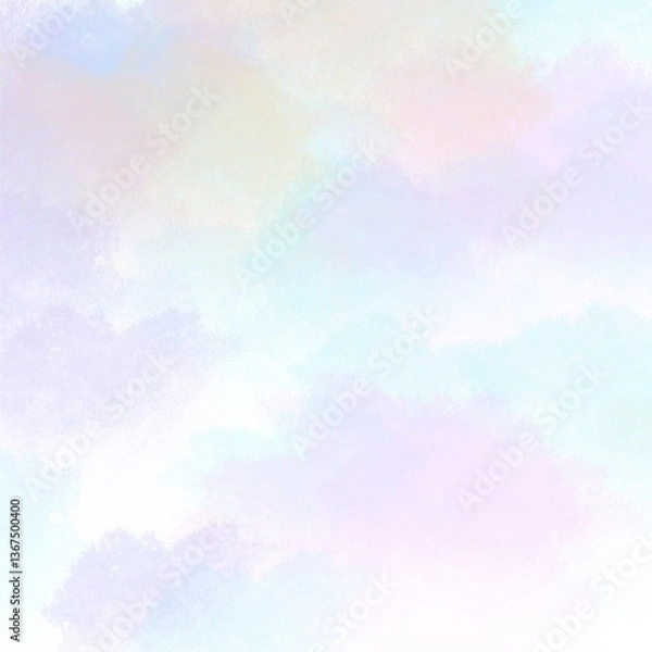 Fototapeta Abstract pastel cloud for background 