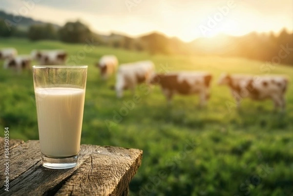 Fototapeta A bowl of ripe strawberries on a weathered table with soft sunlight filtering in during summer showcasing vibrant red hues and green foliage in the background