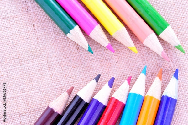 Fototapeta 色鉛筆