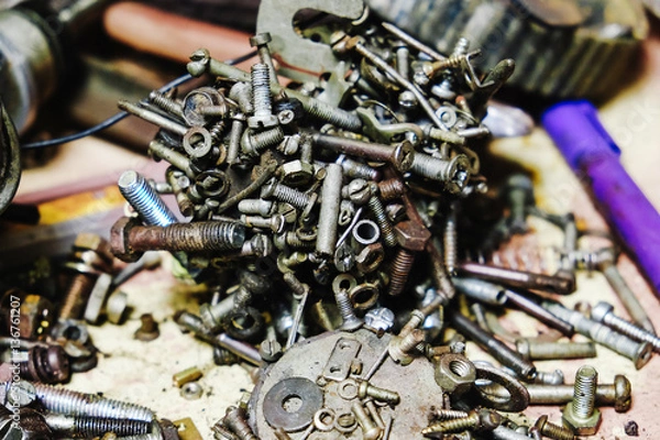 Fototapeta toolmaker at the factory