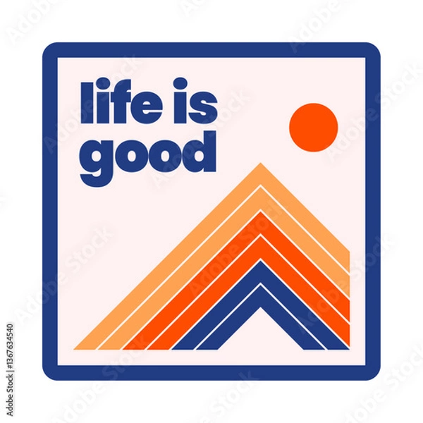 Obraz Retro Outdoor Badge 