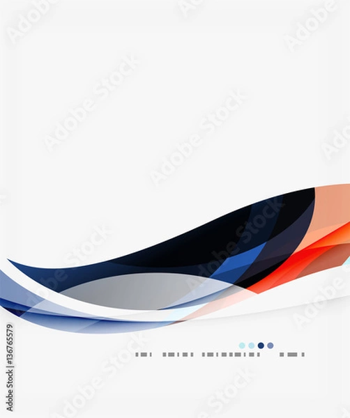 Obraz Smooth elegant wave