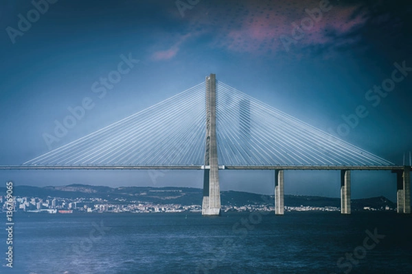 Obraz Vasco da Gama bridge, Lisbon