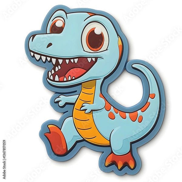 Obraz Cute dinosaur character