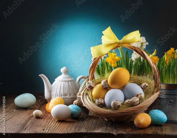 Obraz easter still life