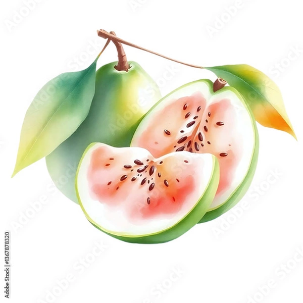 Obraz slice of ripe melon