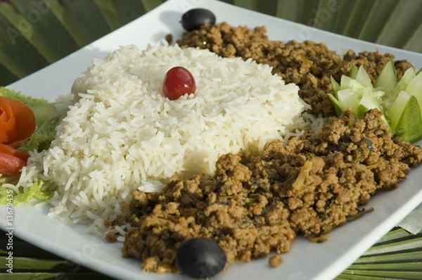 Fototapeta Qeema With Rice II