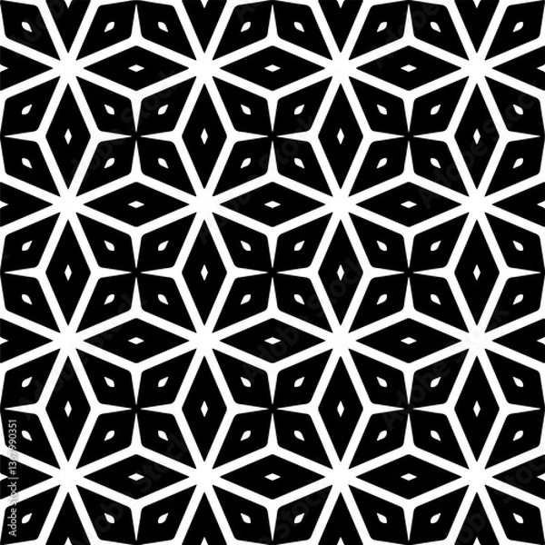 Fototapeta Repeat patterns.Seamless texture. Vector graphics for design, prints, decoration, cover, textile, digital wallpaper, web background, wrapping paper, clothing, fabric, packaging, cards.