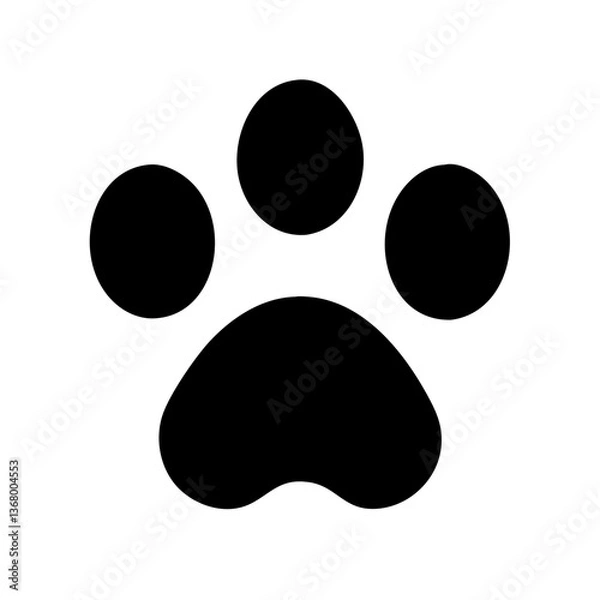 Obraz Paw Print Icon
