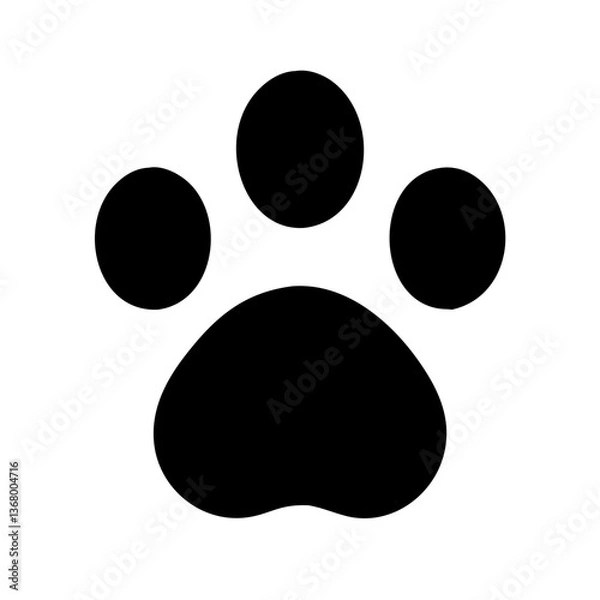 Obraz Paw Print Icon
