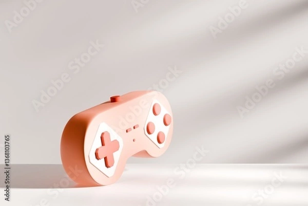 Fototapeta Stylized video game controller