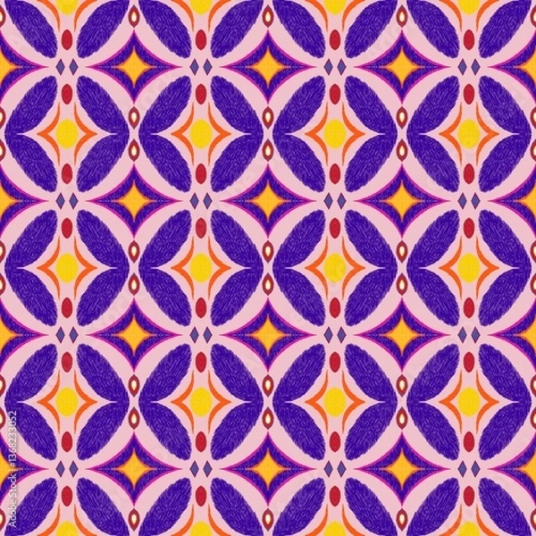 Obraz seamless floral pattern