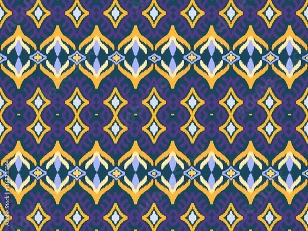 Fototapeta seamless pattern with geometric elements