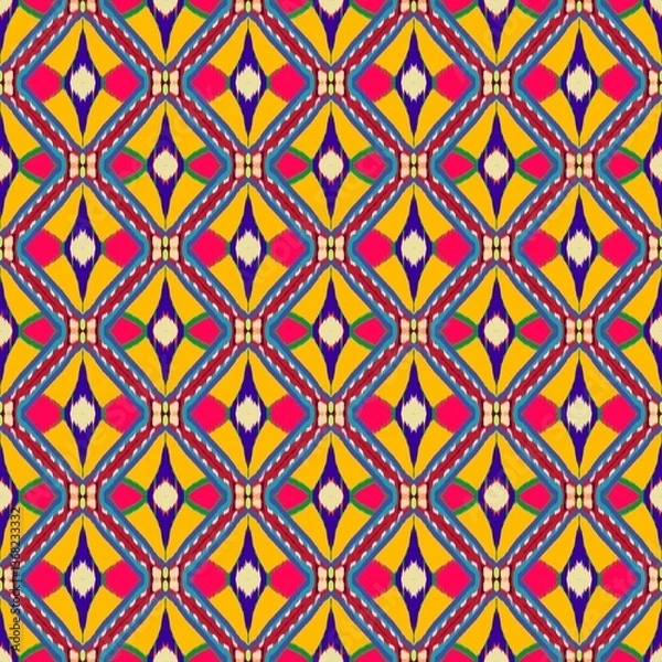 Fototapeta seamless pattern with abstract pattern