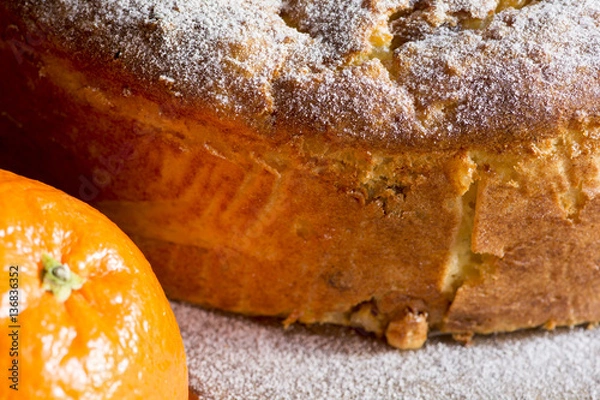 Obraz Orange rice cake