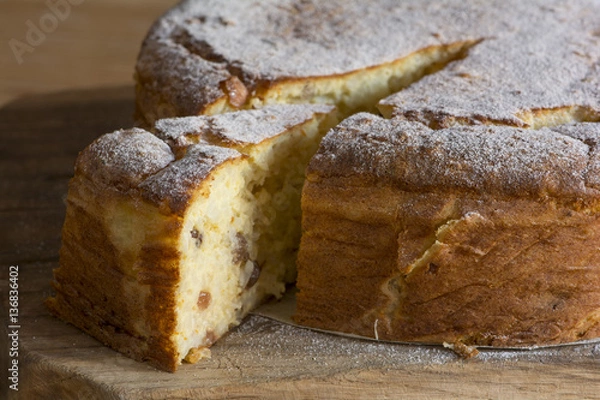 Fototapeta Orange rice cake