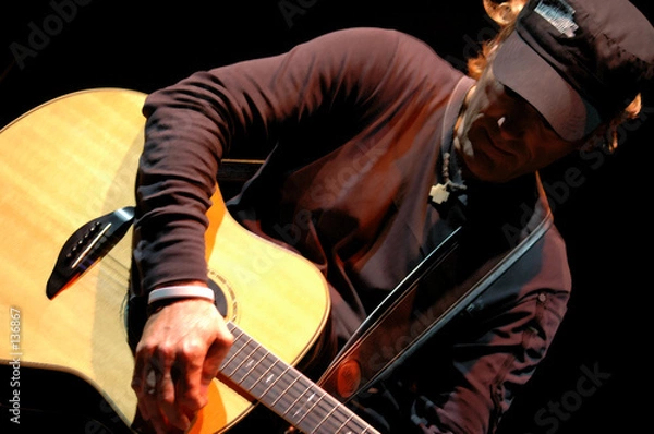 Obraz guitariste live