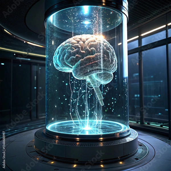 Obraz Cybernetic Mind and Advanced Computing